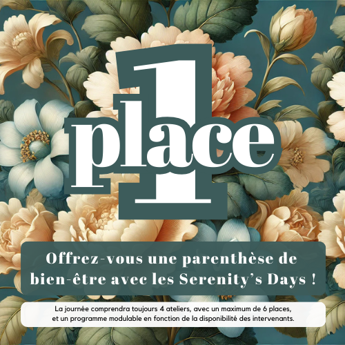 1 place – Serenity’s Days