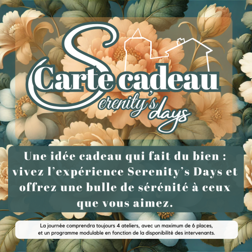 Carte Cadeau – Serenity’s Days